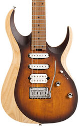 Str shape electric guitar Cort X700 Triality - Open pore vintage burst