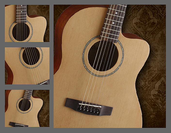 Cort Jade 1 - natural open pore Acoustic guitar & electro