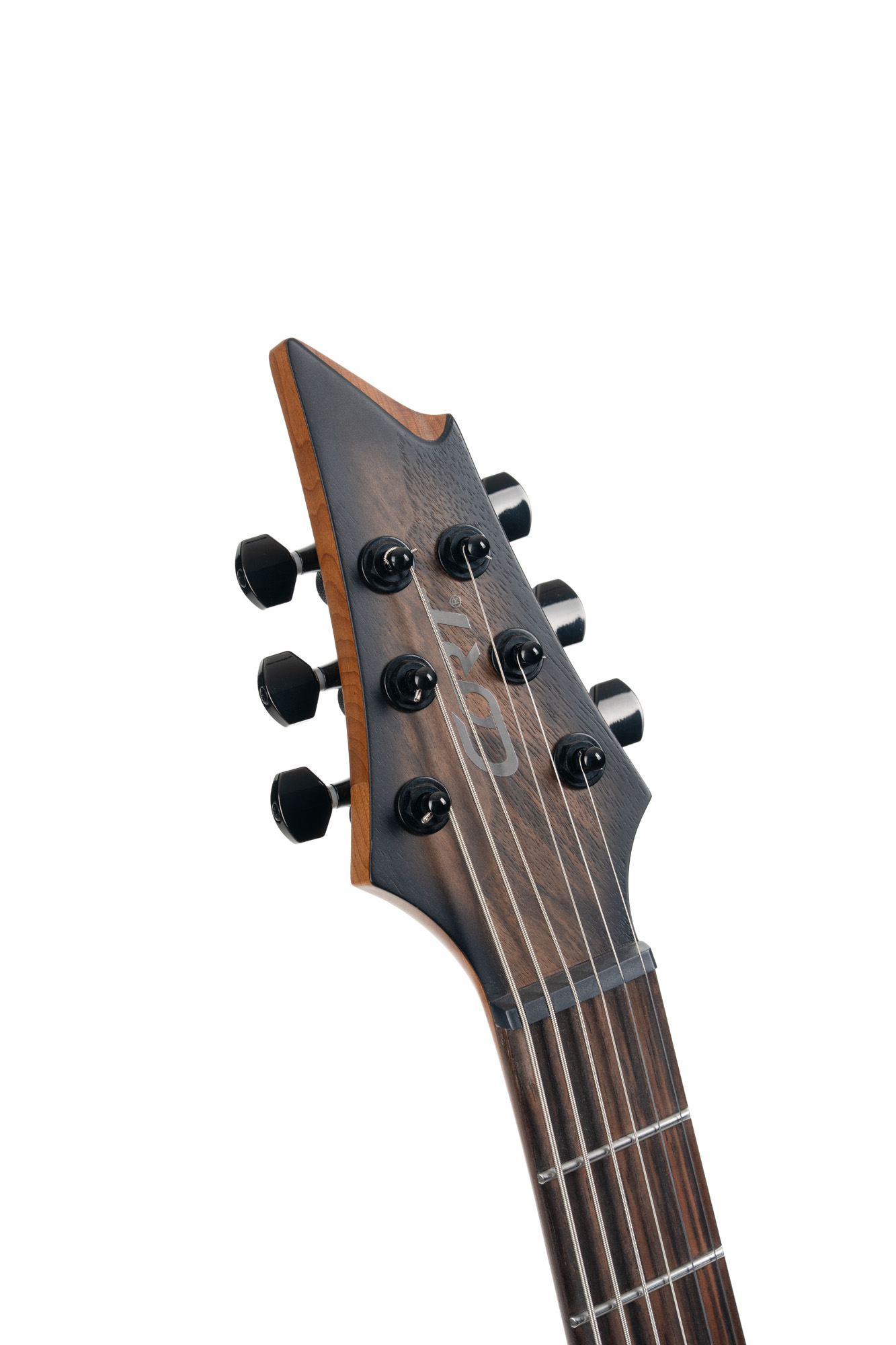 Cort Kx500 Baritone 2h Seymour Duncan Ht Eb - Black Burst - Metal electric guitar - Variation 1