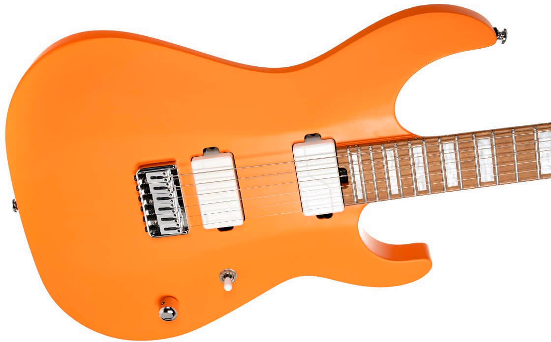 Cort Kx600 Infinite 2h Fishman Fluence Ht Mn - Orange Crush Satin - Str shape electric guitar - Variation 2