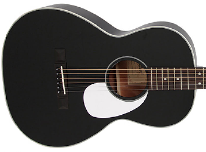 Cort L100p Bk Luce Parlor Epicea Acajou Fishman - Black - Acoustic guitar & electro - Variation 2