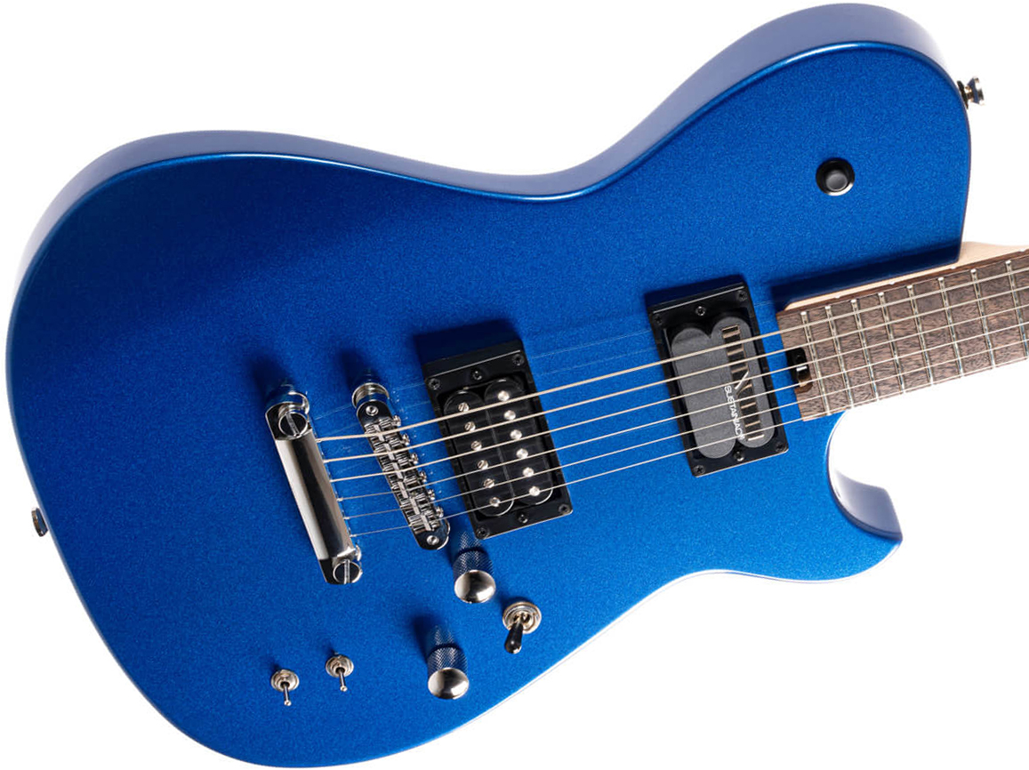 Cort Matthew Bellamy Mbm2 Sustainiac Meta Signature 2h Ht Lau - Meta Blue - Tel shape electric guitar - Variation 3