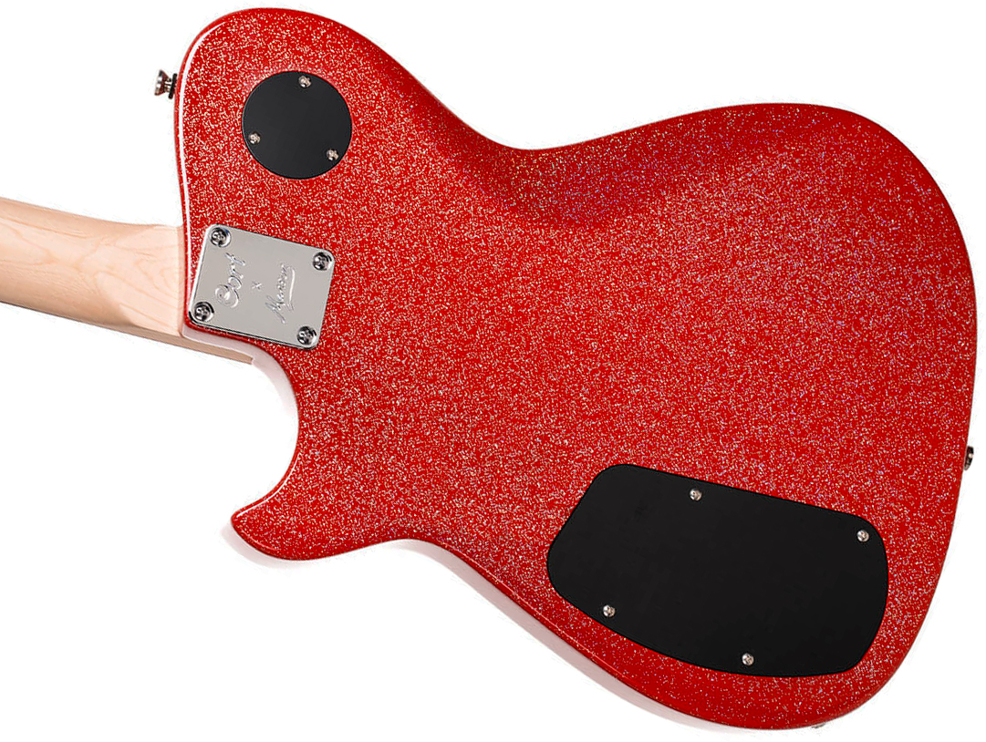 Cort Matthew Bellamy Mbm2h Meta Signature 2h Ht Lau - Red Sparkle - Tel shape electric guitar - Variation 3