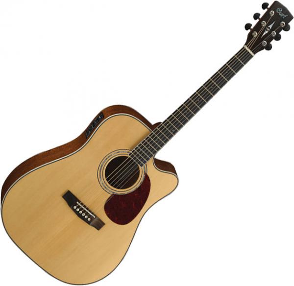 Acoustic guitar & electro Cort MR710F - Natural satin