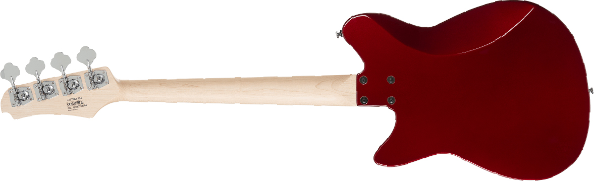Cort Retro 304 Shsc Rw - Candy Apple Red - Travel electric bass - Variation 1