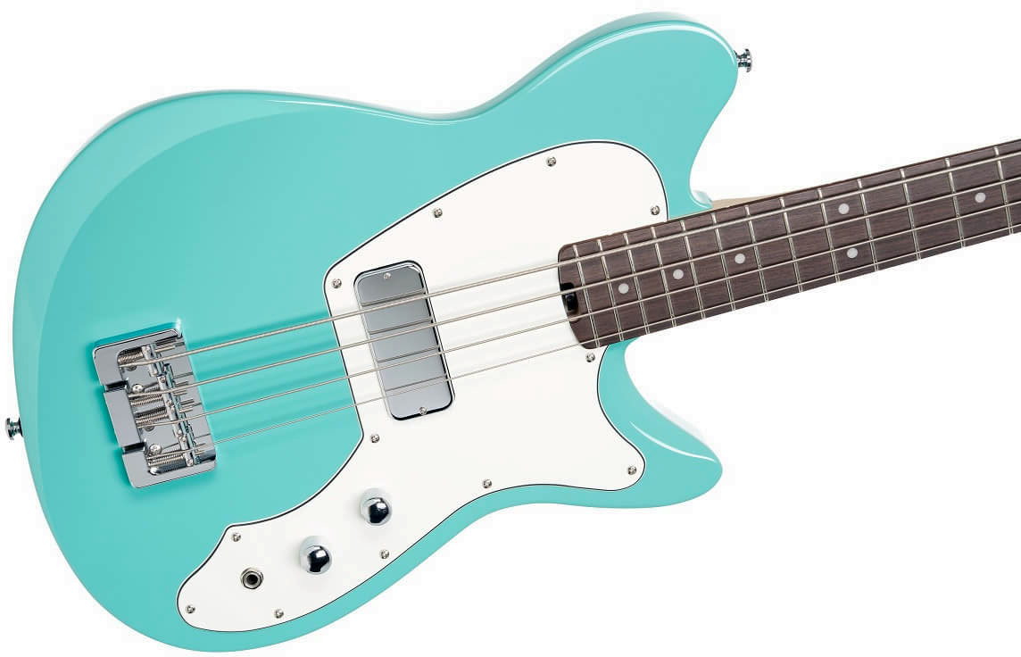 Cort Retro 304 Shsc Rw - Sea Foam Green - Travel electric bass - Variation 2