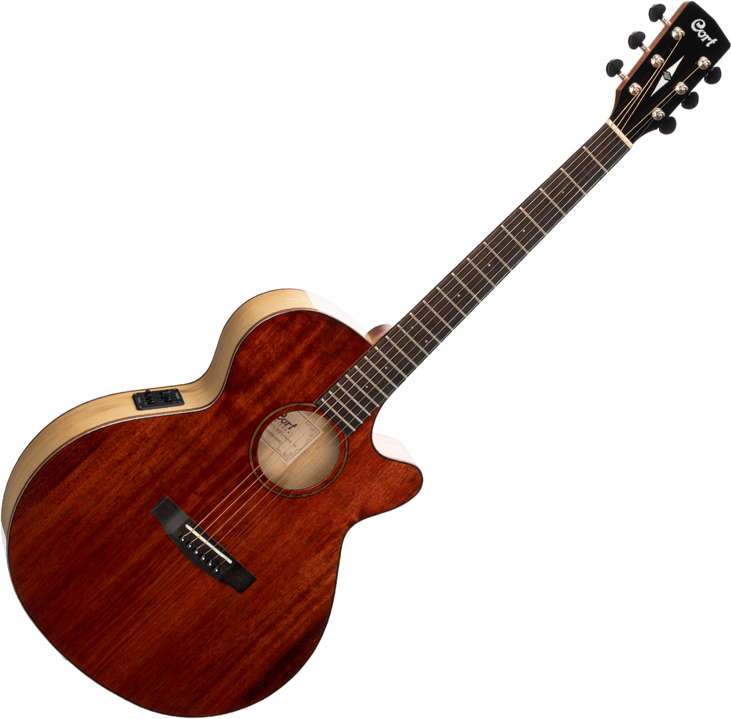 SFX Myrtlewood - brown Electro acoustic guitar Cort