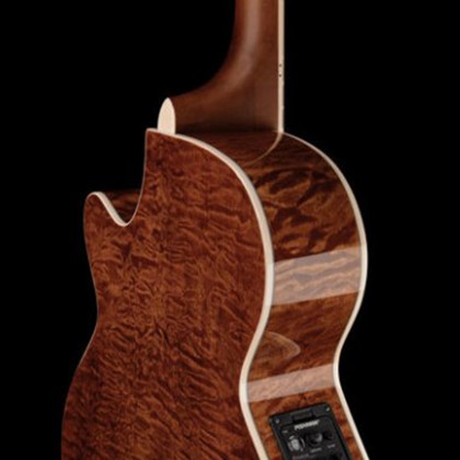 Cort Sfx10 Slim Body Cw Epicea Erable Ova - Antique Brown - Electro acoustic guitar - Variation 2