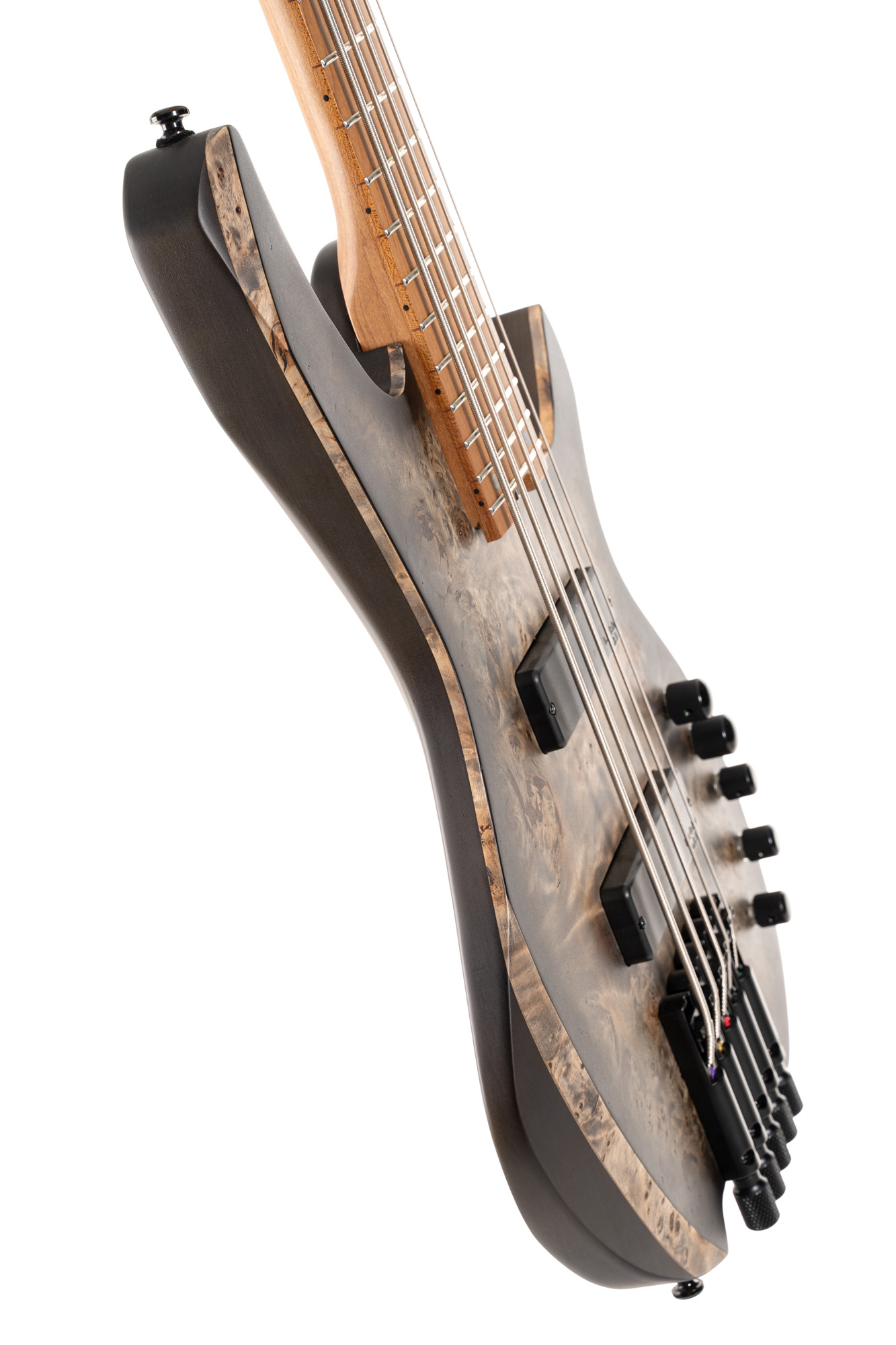 Cort Space 5 5-cordes Bartolini Mn - Star Dust Black - Solid body electric bass - Variation 1