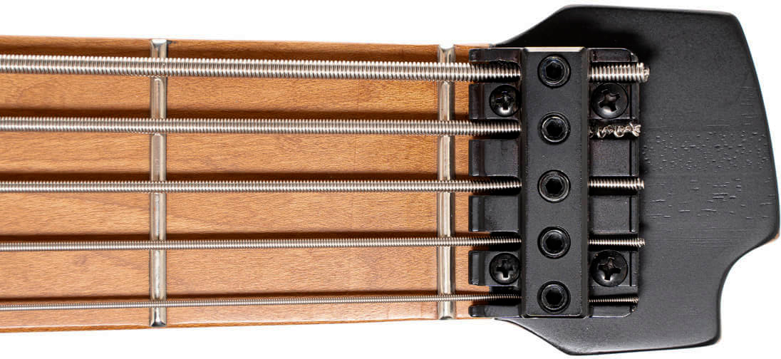 Cort Space 5c Artisan Active Bartolini Mn - Matte Star Dust Green - Solid body electric bass - Variation 5