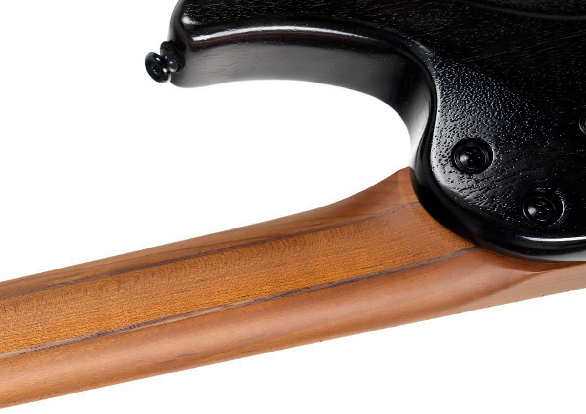 Cort Space G6ms Multiscale 2h Ht Mn - Semi Gloss Trans Black - Multi-Scale Guitar - Variation 7