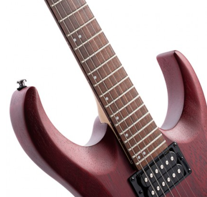 Cort X100 Opbc 2h Trem Jat - Open Pore Black Cherry - Str shape electric guitar - Variation 1