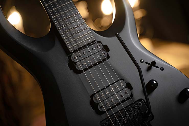 Cort X500 Menace Hh Seymour Duncan Fr Eb - Black Satin - Str shape electric guitar - Variation 2
