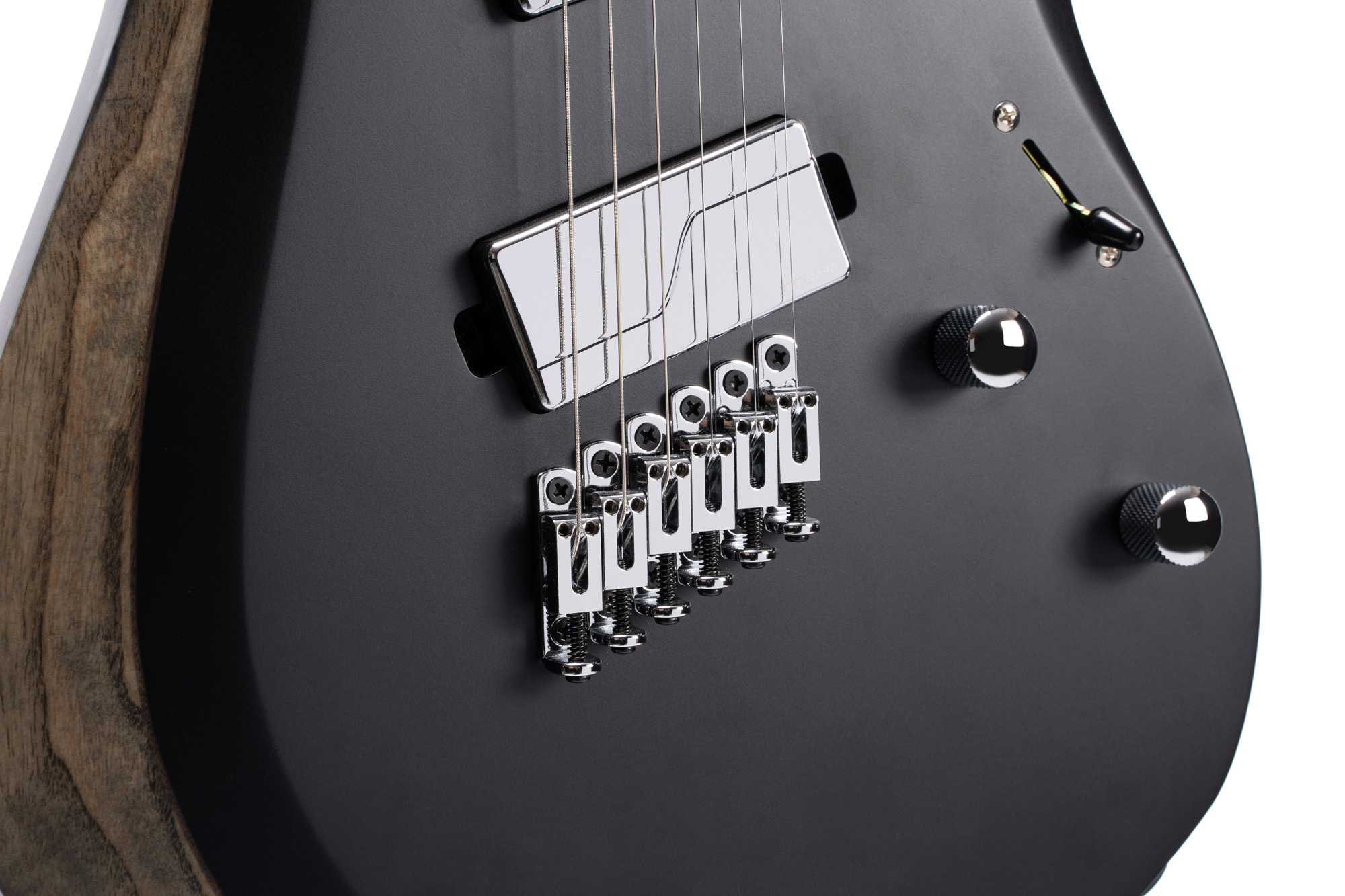 Cort X500mtt 7-cordes Hh Fishman Fluence Ht Mn - Satin Black - 7 string electric guitar - Variation 4