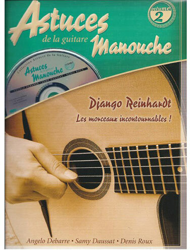 Coup De Pouce Astuces Guitare Manouche 2 Avec Cd - Book & score for acoustic guitar - Main picture
