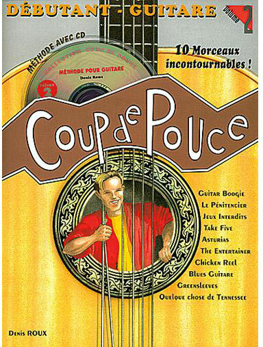 Coup De Pouce Guitare Acoustique Debutant Volume 2 Avec Cd - Book & score for acoustic guitar - Main picture