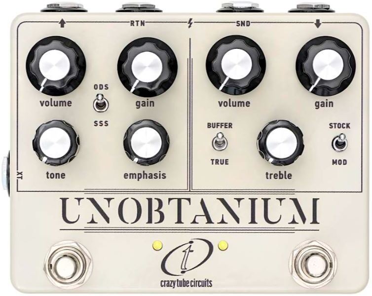 Crazy Tube Circuit Unobtanium - Overdrive, distortion & fuzz effect pedal - Main picture