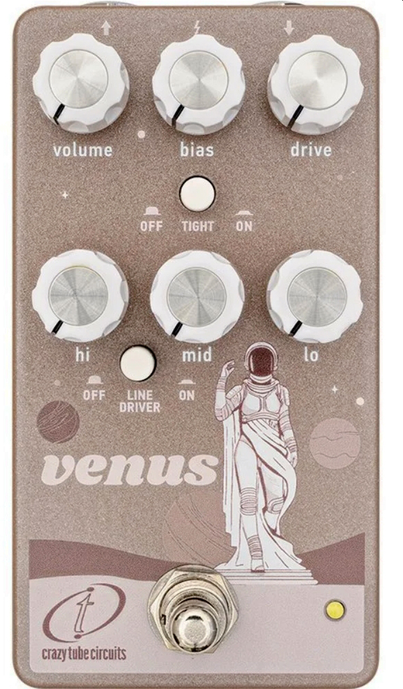Crazy Tube Circuit Venus Overdrive - Overdrive, distortion & fuzz effect pedal - Main picture