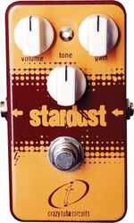 Overdrive, distortion & fuzz effect pedal Crazy tube circuit STARDUST