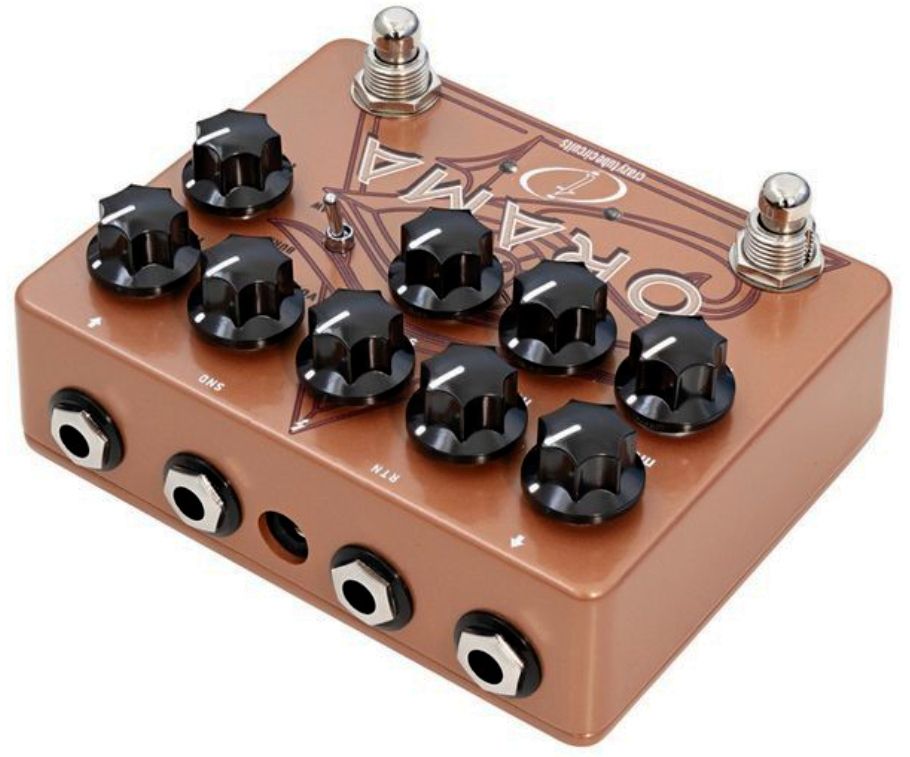 Crazy Tube Circuit Orama Fuzz / Amp-in-box - Overdrive, distortion & fuzz effect pedal - Variation 2