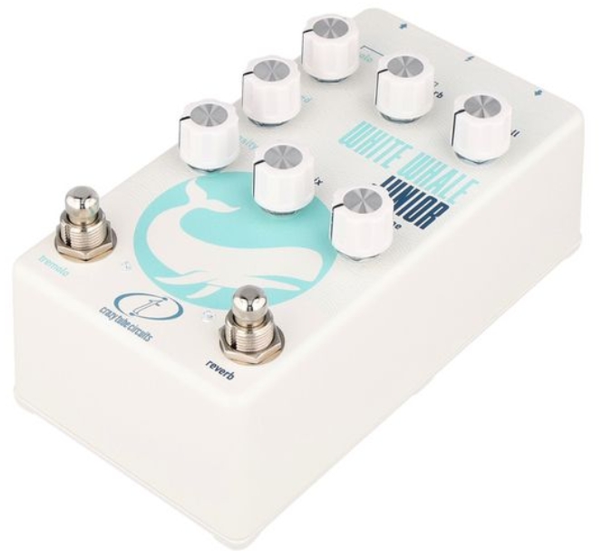 Crazy Tube Circuit White Whale Junior Reverb / Tremolo - Reverb, delay & echo effect pedal - Variation 1
