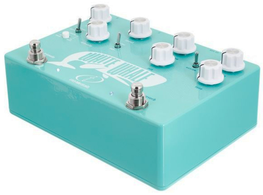 Crazy Tube Circuit White Whale Reverb V2 - Reverb, delay & echo effect pedal - Variation 1