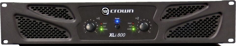 Crown Xli800 - POWER AMPLIFIER STEREO - Main picture