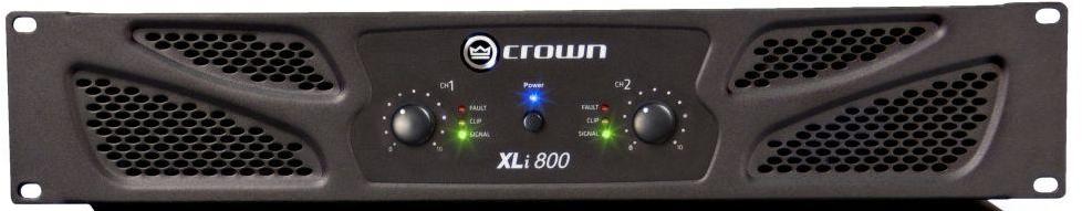 Power amplifier stereo Crown XLI800