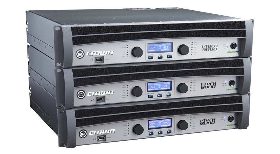 Crown I-tech 5000 Hd - Multiple channels power amplifier - Variation 1