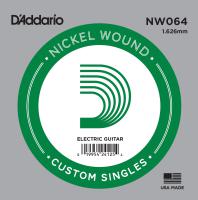 Electric (1) NW064  Single XL Nickel Wound 064 - string by unit