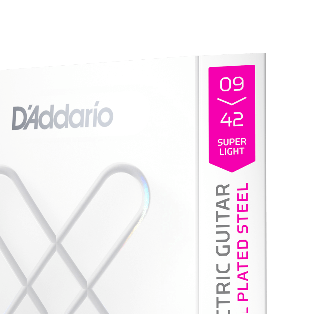 D'addario Jeu De 6 Cordes 09-42 Super Light Coated Electric Guitar Strings 2-pack - Electric guitar strings - Variation 7