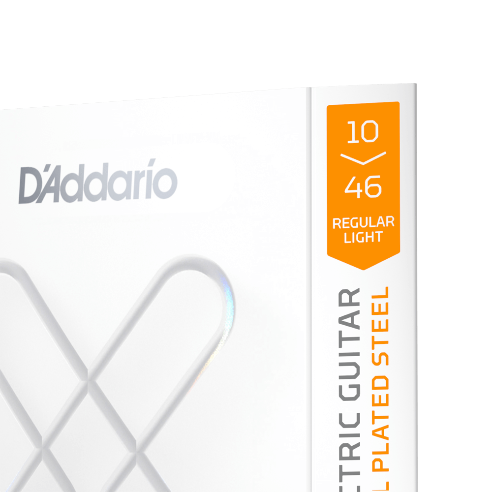 D'addario Jeu De 6 Cordes 10-46 Regular Light Coated Electric Guitar Strings 2-pack - Electric guitar strings - Variation 7