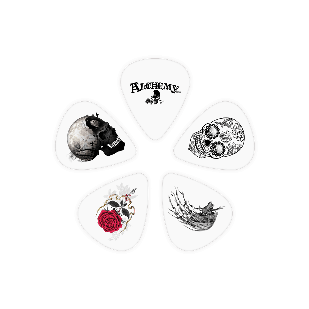 D'addario 1cwh4-02al Alchemy Picks Crypt Collection - Guitar pick - Variation 1