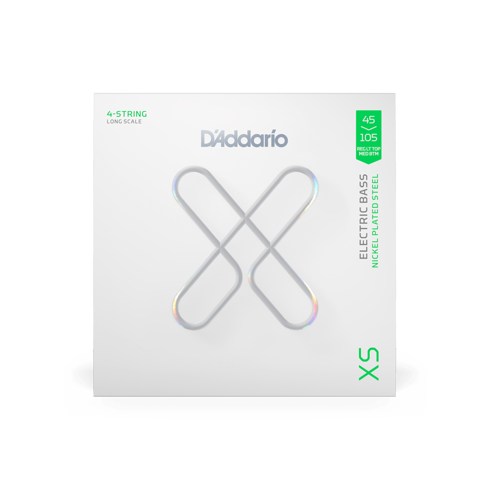 D'addario 45-105 Light Top Medium Bottom, Long Scale Coated Bass Strings - Electric guitar strings - Variation 1