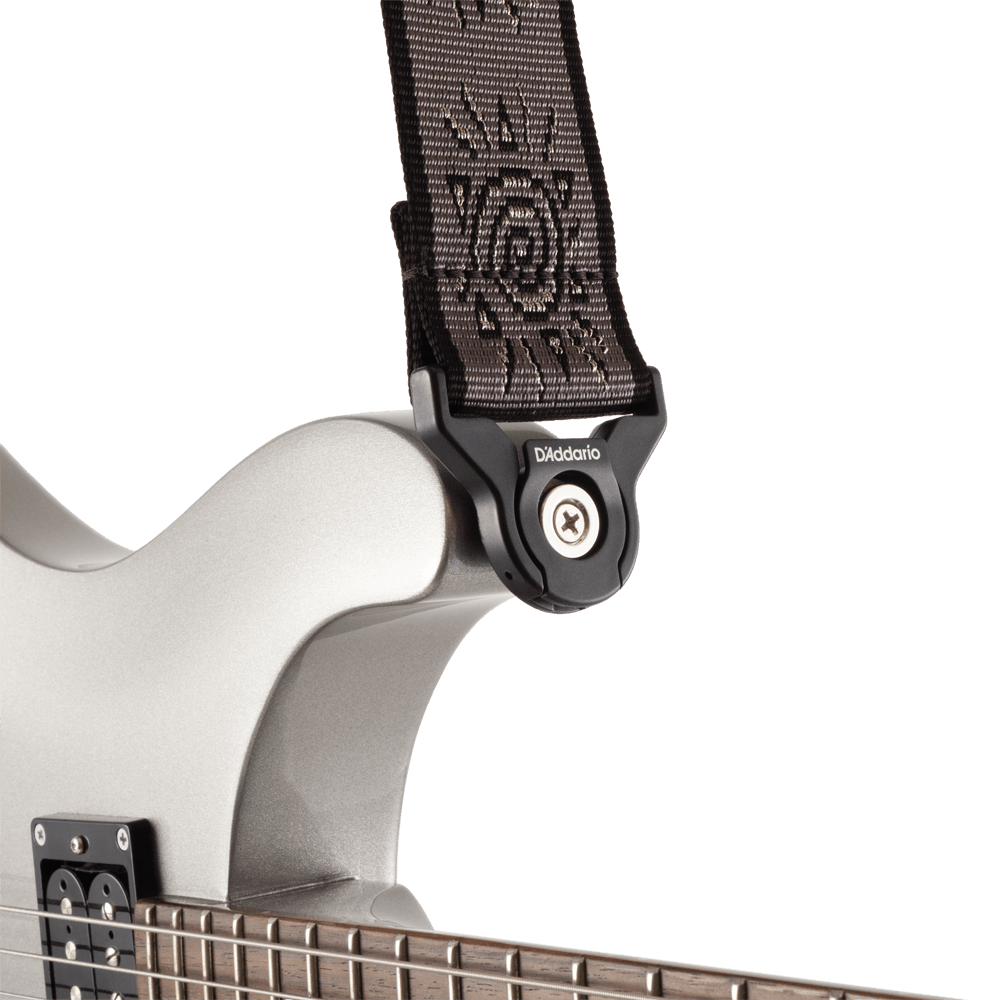 D'addario 50balpw03 Auto Lock Vintage Planet Waves, Suns Silver - Guitar strap - Variation 2