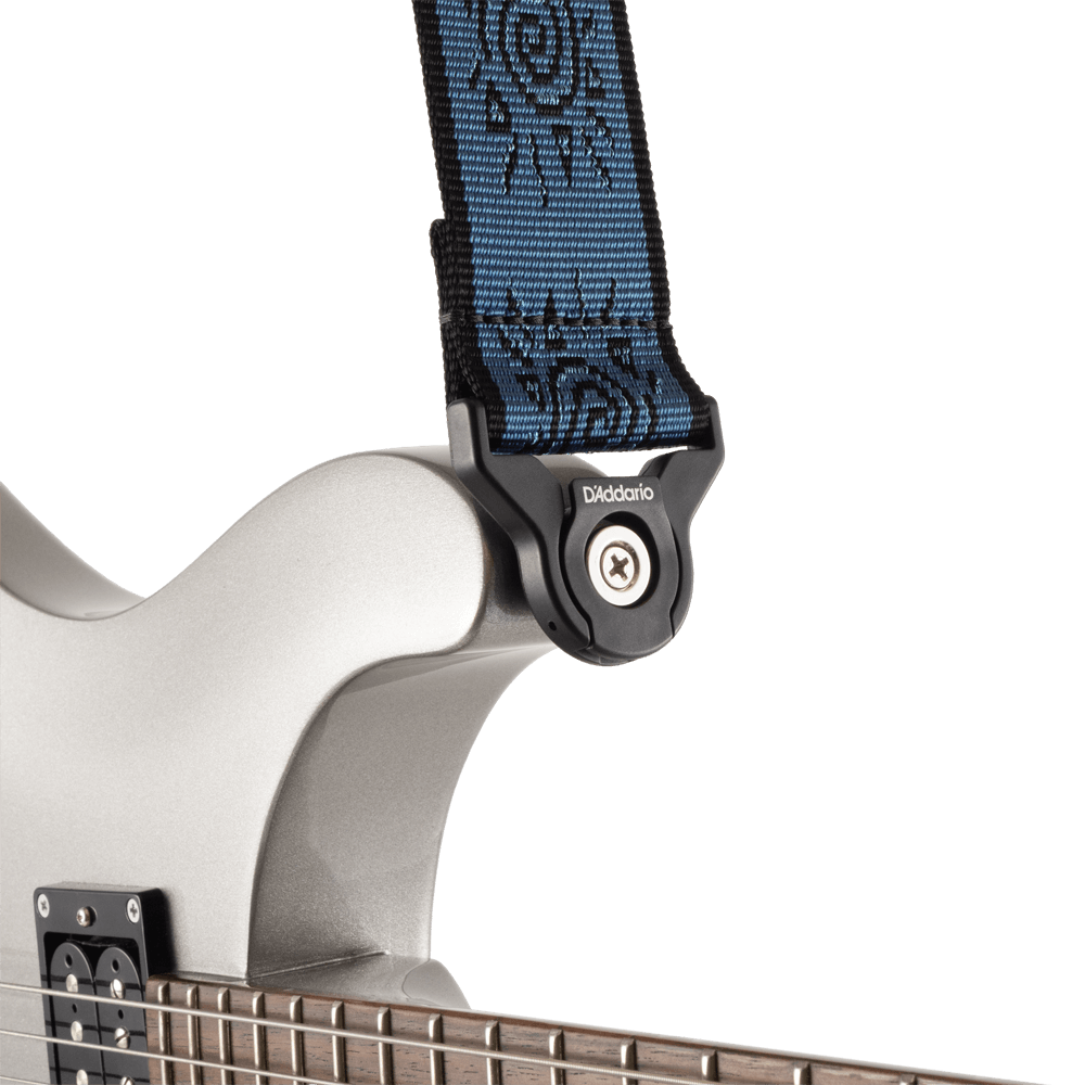 D'addario 50balpw04 Auto Lock Vintage Planet Waves, Suns/blue - Guitar strap - Variation 2