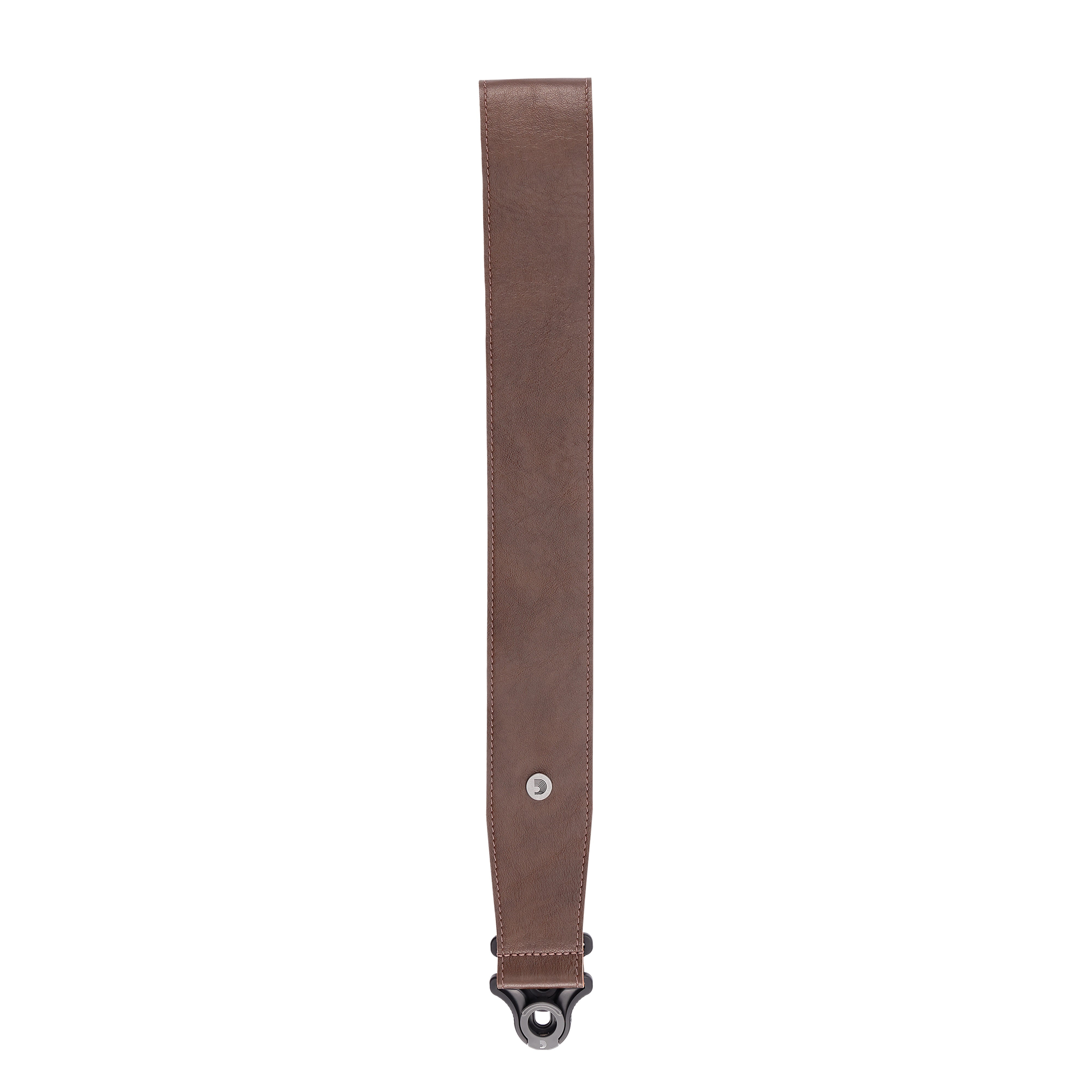 D'addario Auto Lock Cuir Guitar Strap Brown 6,3 Cm - Guitar strap - Variation 2