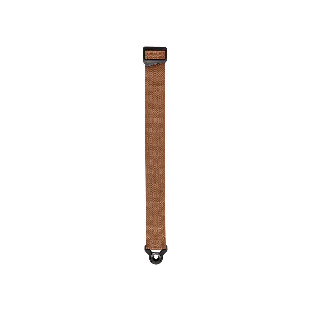 D'addario Auto Lock Guitar Strap, Brown - Guitar strap - Variation 1