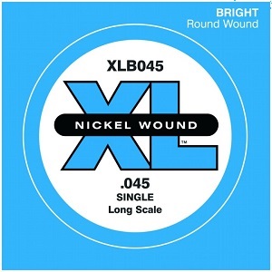 D'addario Corde Au DÉtail Xlb045 Bass (1) Xl Nickel Wound 045 Long Scale - Electric bass strings - Variation 1