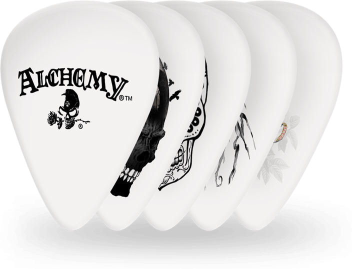 D'addario 1cwh4-02al Alchemy Picks Crypt Collection - Guitar pick - Main picture
