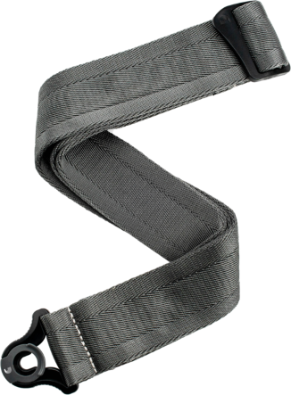D'addario 50bal09 Auto Lock Guitar Strap, Metal Grey - Guitar strap - Main picture