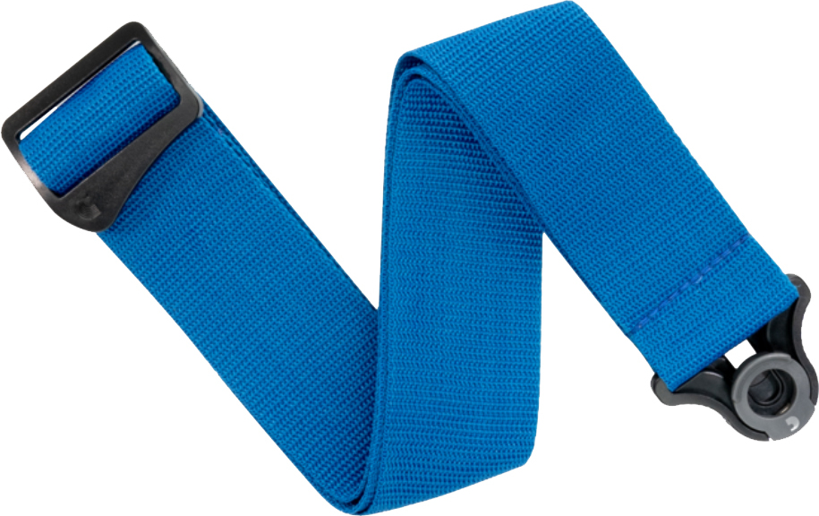 D'addario Auto Lock Polypro Guitar Strap Pwsal402 5cm Blue - Guitar strap - Main picture