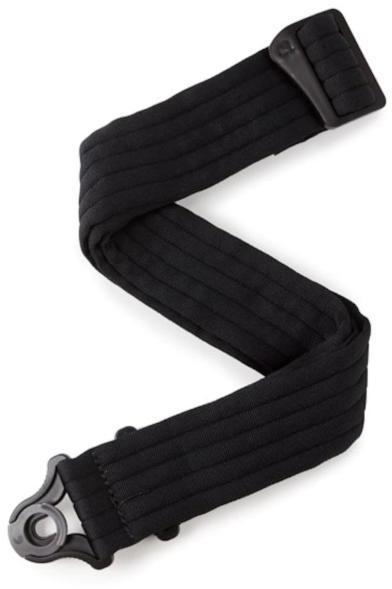 Guitar strap D'addario Auto Lock Strap Black Padded Stripes