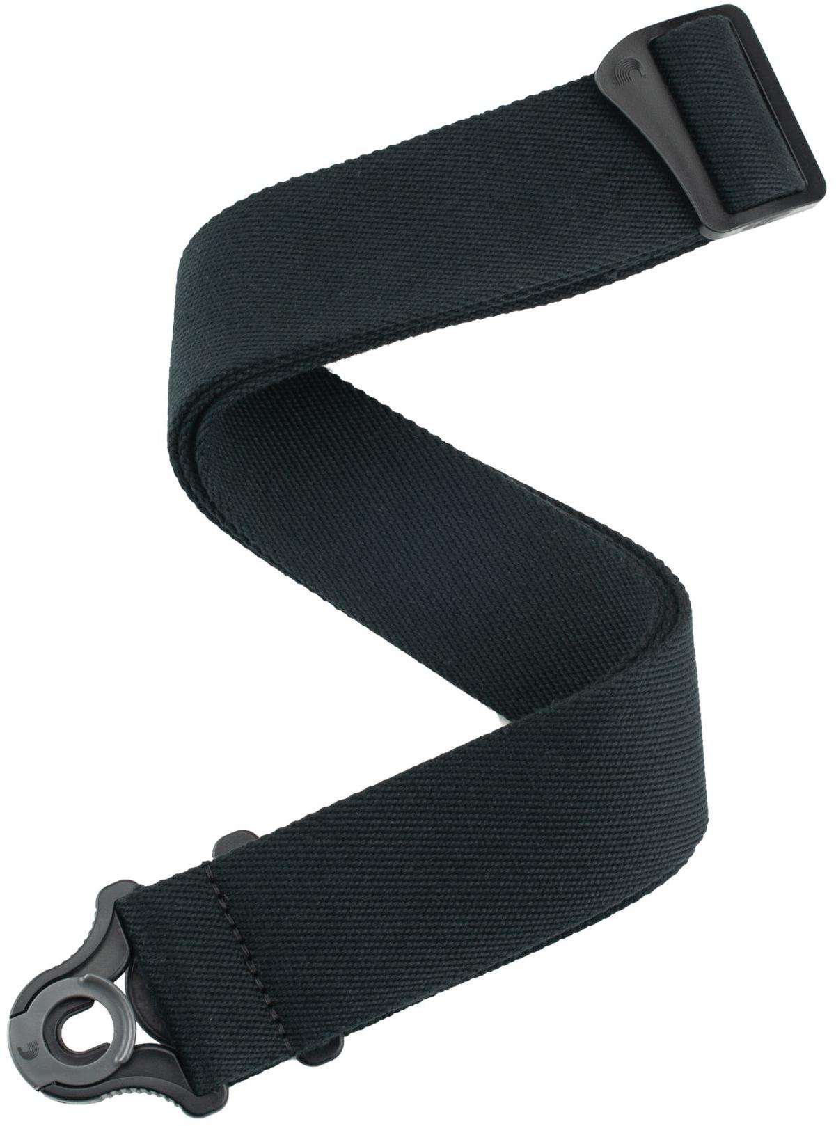 Guitar strap D'addario Auto Lock Strap Skater Black