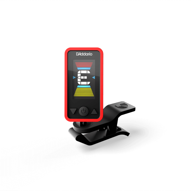 D'addario Eclipse Tuner Red - Guitar tuner - Main picture