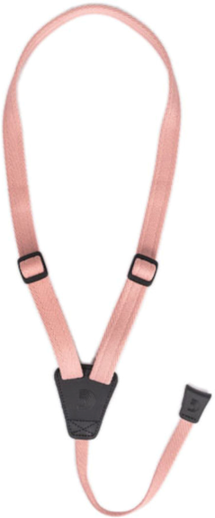 D'addario Eco-comfort Ukulele Strap Coral - More stringed instruments accessories - Main picture