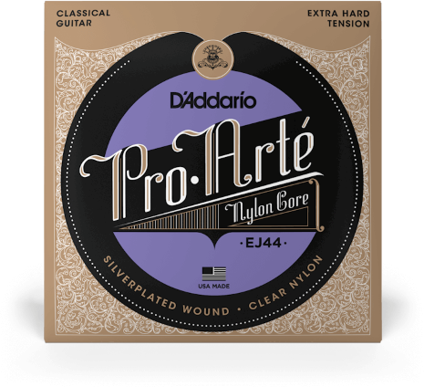 D'addario Ej44 Pro-artÉ Nylon, Extra Hard Tension - Nylon guitar strings - Main picture