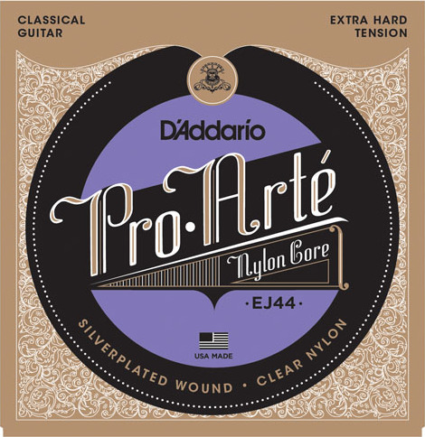 D'addario Jeu De 6 Cordes Ej44 Pro Arte  Classical Nylon Core - Hard Tension - Nylon guitar strings - Main picture