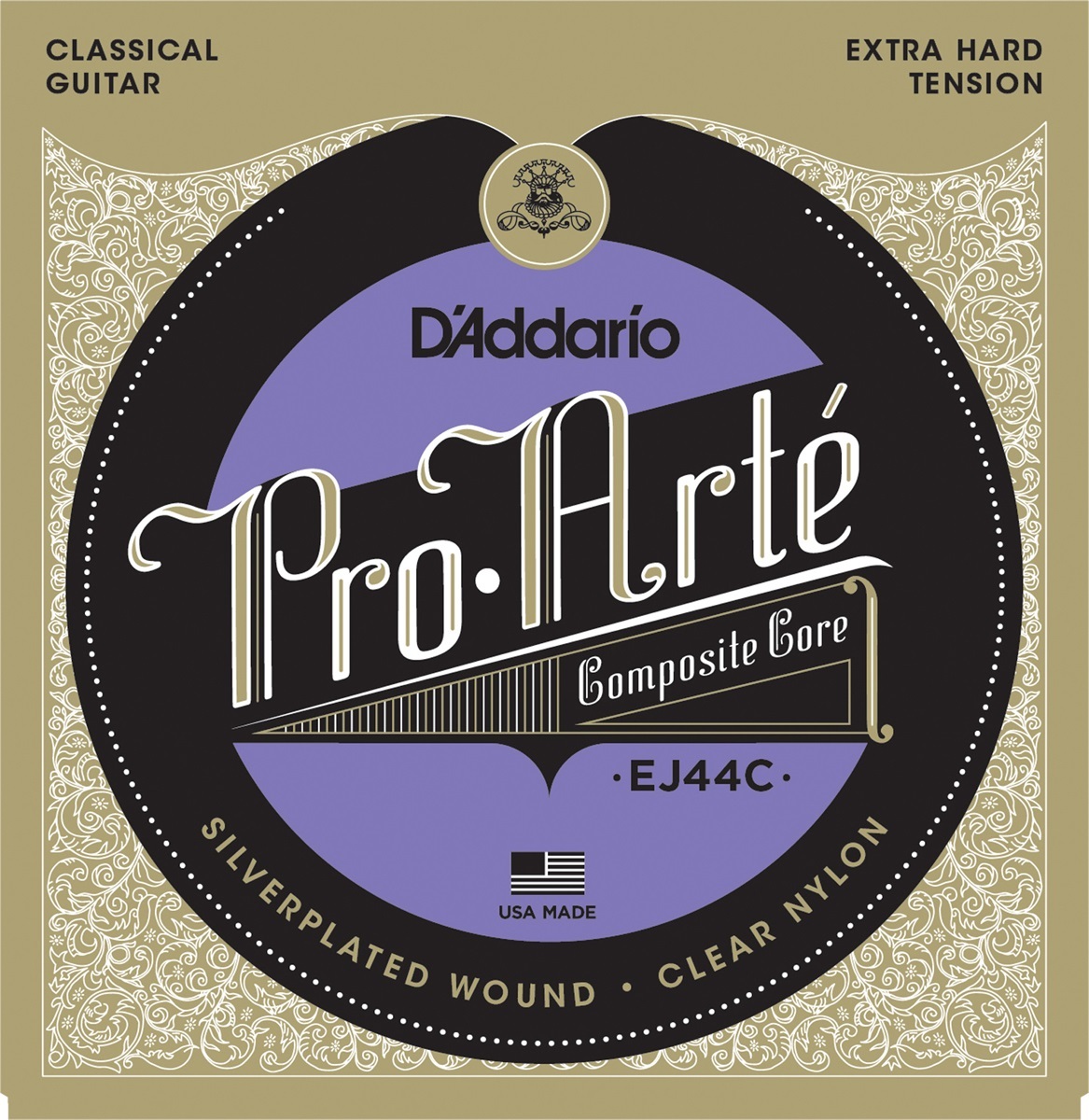 D'addario Jeu De 6 Cordes Ej44c Pro Arte Classical Composite Core - Extra Hard Tension - Nylon guitar strings - Main picture