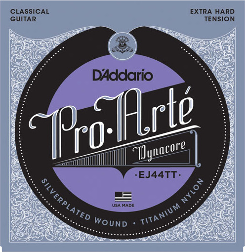 D'addario Jeu De 6 Cordes Ej44t Pro Arte Classical Dynacore - Extra Hard Tension - Nylon guitar strings - Main picture